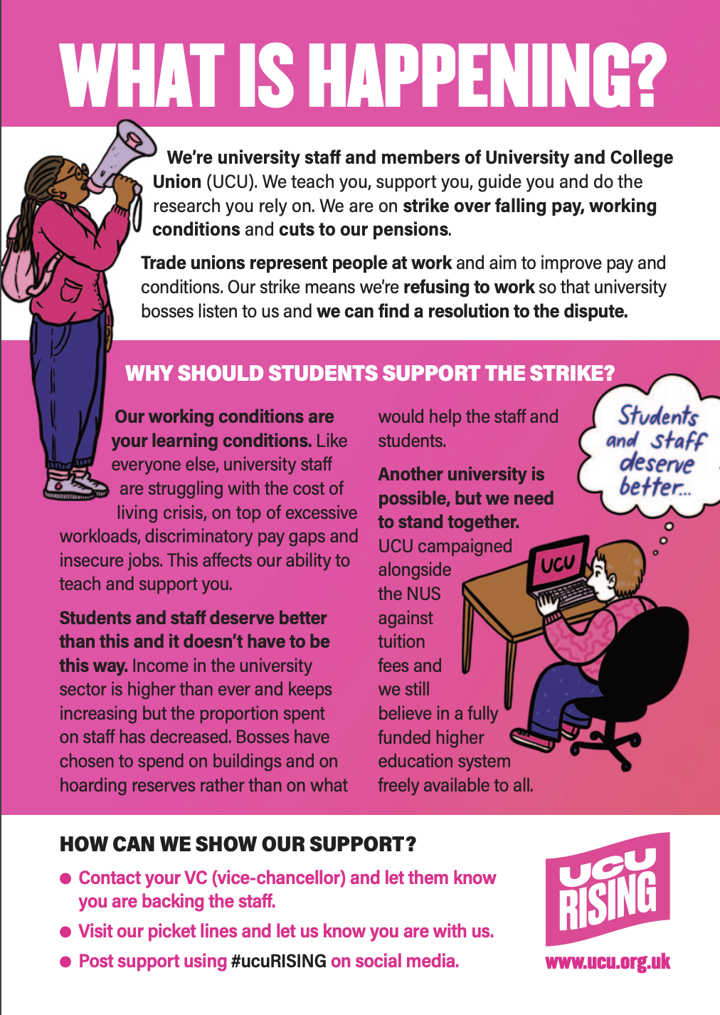 What can students do